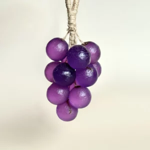 Handgemachte Traubenseife violett transparent