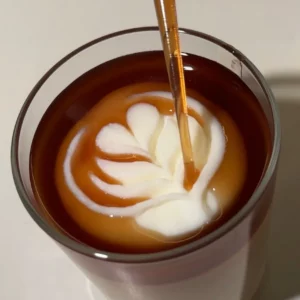 Vanille Kaffee Kerze im Glas | French Vanilla Latte – Bild 4