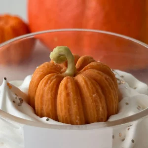 Pumpkin Spice Latte Kerze | Handgemachte Herbst Duftkerze aus der Schweiz – Bild 2